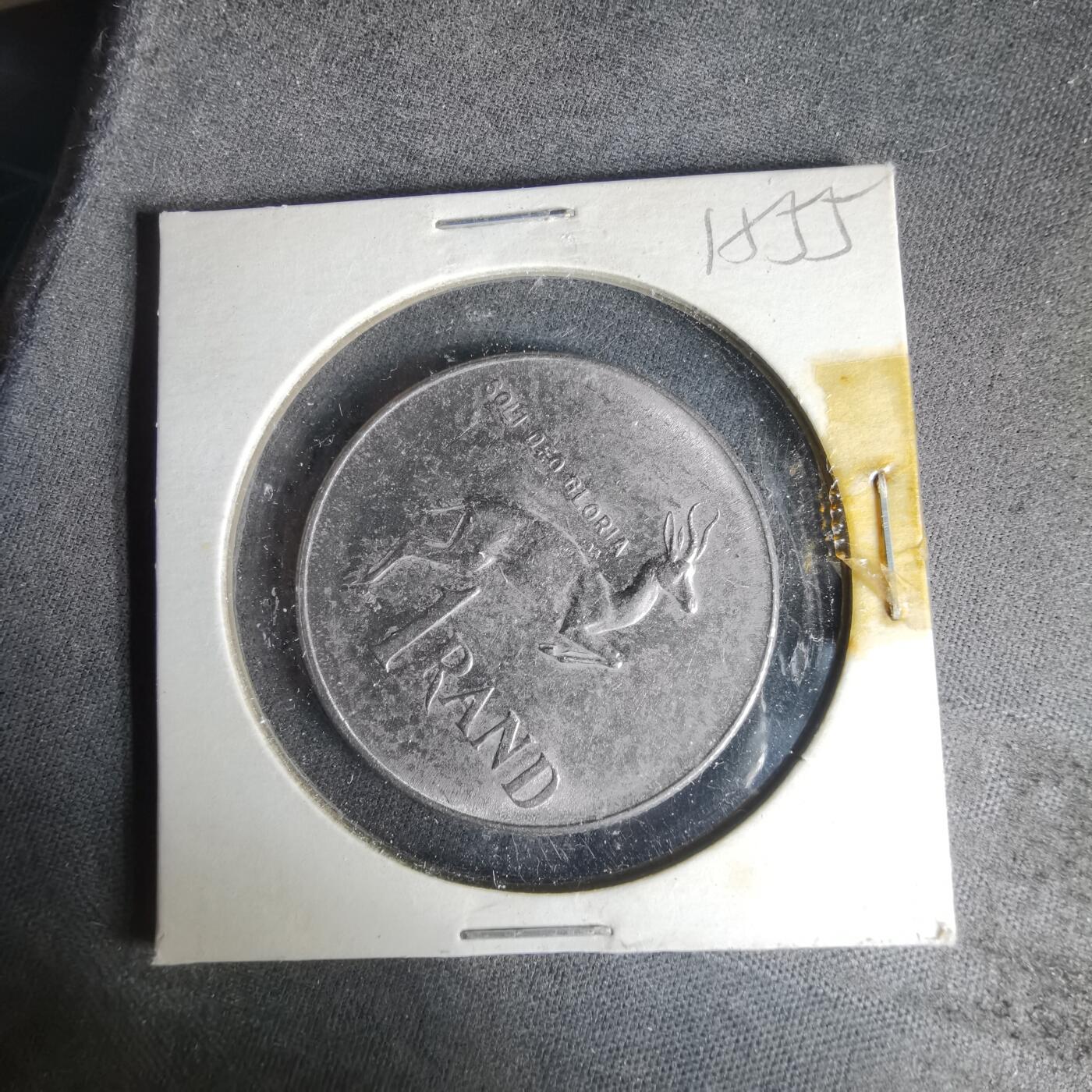 沼泽如烟--第1015场 南非1977年1兰特