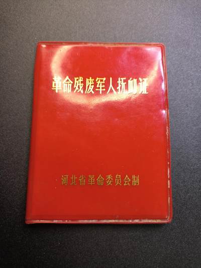 云宸嘉赏-勋臻精藏⭐️元宵节特别专拍场次🎖 - 《革命残废军人抚恤证》一九五二年四月在朝鲜江原道三作战负伤其所属的六十五军一九三师，是首批入朝参战的部队之一