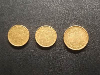 荟藏特别场次第五期——“社长的钢镚堆” 欧盟硬币西班牙版批量三枚