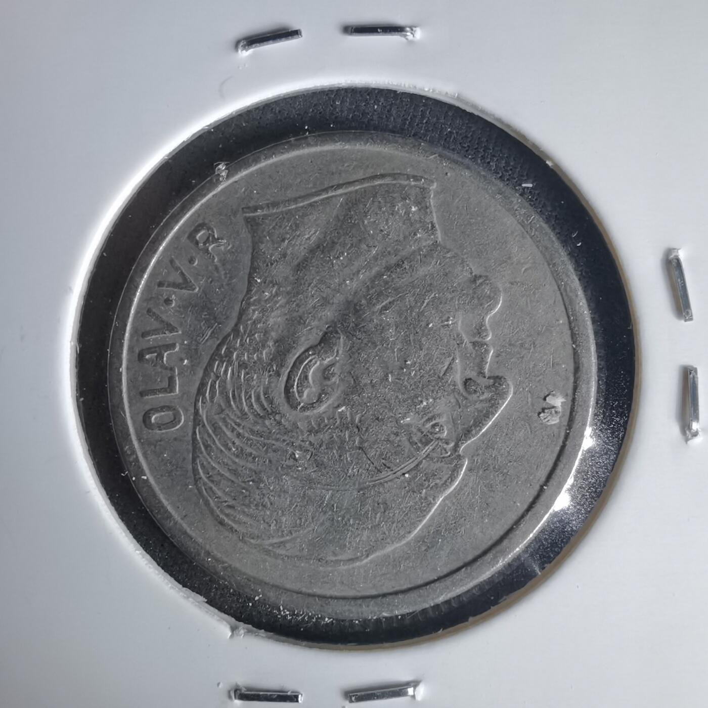 沼泽如烟--第1015场 挪威1958年1克朗