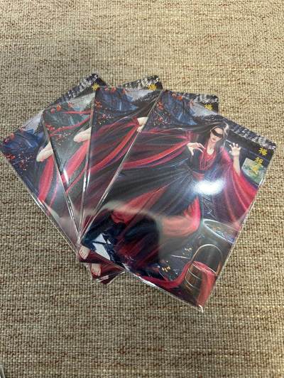 喜灰玩卡拍卖第五期，接拍品0佣金，欢迎送拍，释放现金流，让自己有资金可以购买更多喜欢的卡牌，让别的卡友能淘到更多心仪的卡牌 - 桔梗 神凰百剑行 梅超风 三渐变加艺术卡