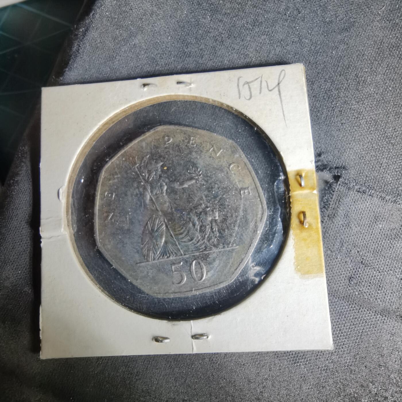 沼泽如烟--第1015场 英国1979年50便士