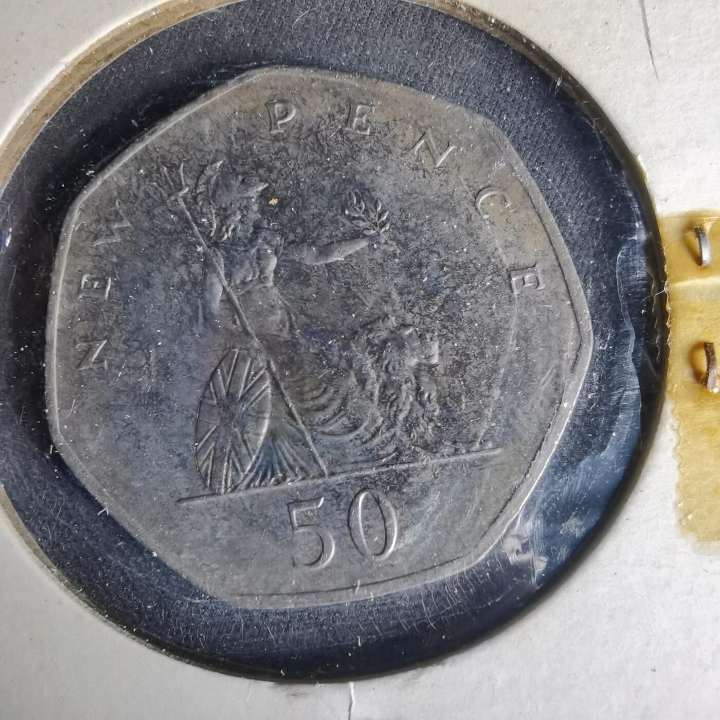 沼泽如烟--第1015场 英国1979年50便士