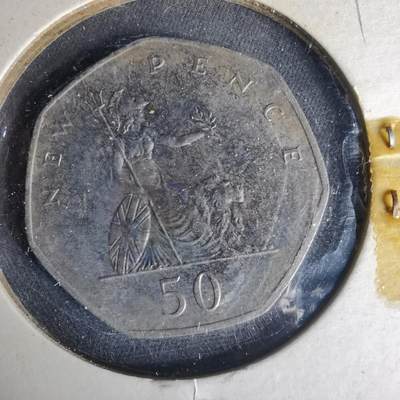 沼泽如烟--第1015场 - 英国1979年50便士