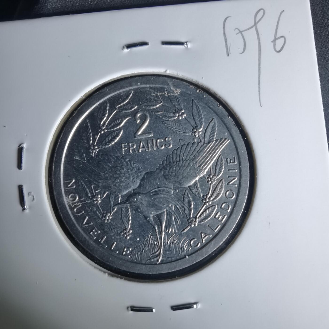 沼泽如烟--第1015场 法属新喀里多尼亚1990年2法郎