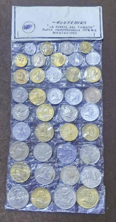 北京马甸外国币专卖第148期，外国币，中国早期纪念币专场，陆续上拍，欢迎关注 - 乌拉圭39枚