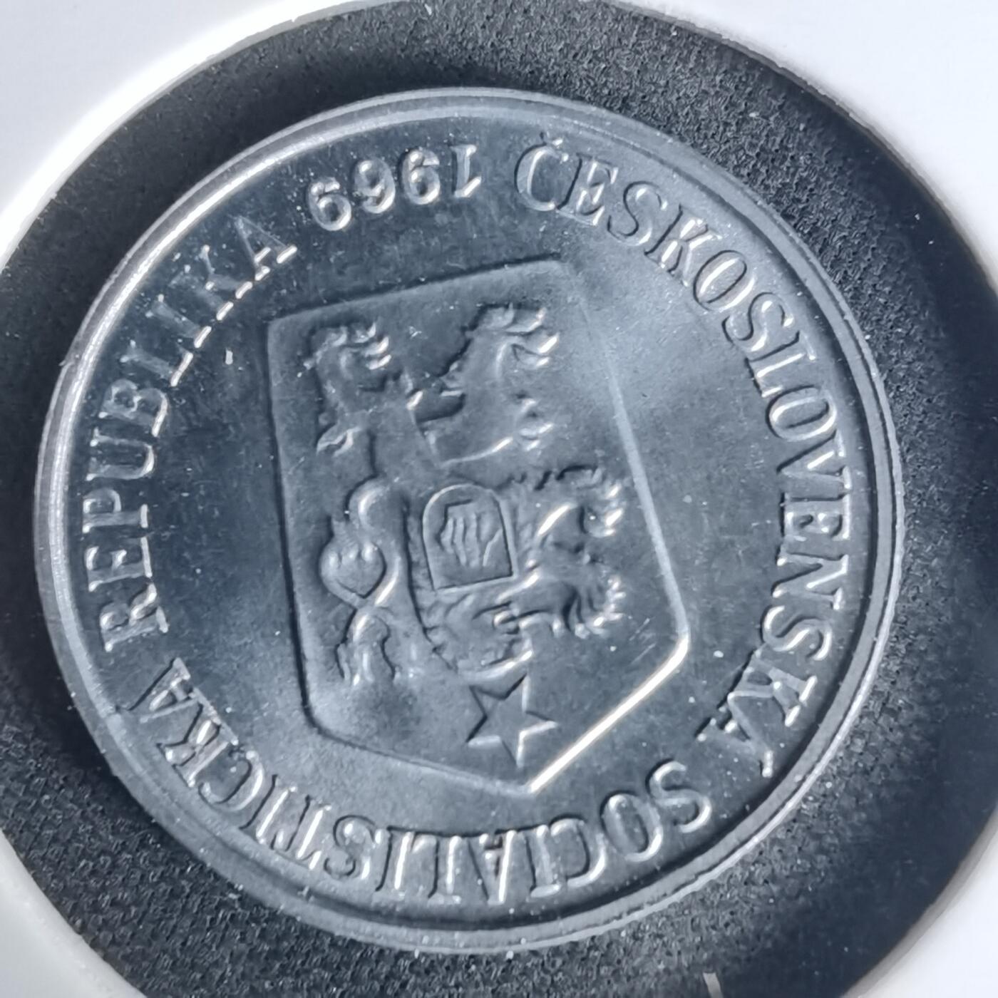 沼泽如烟--第1015场 捷克斯洛伐克1969年10赫勒