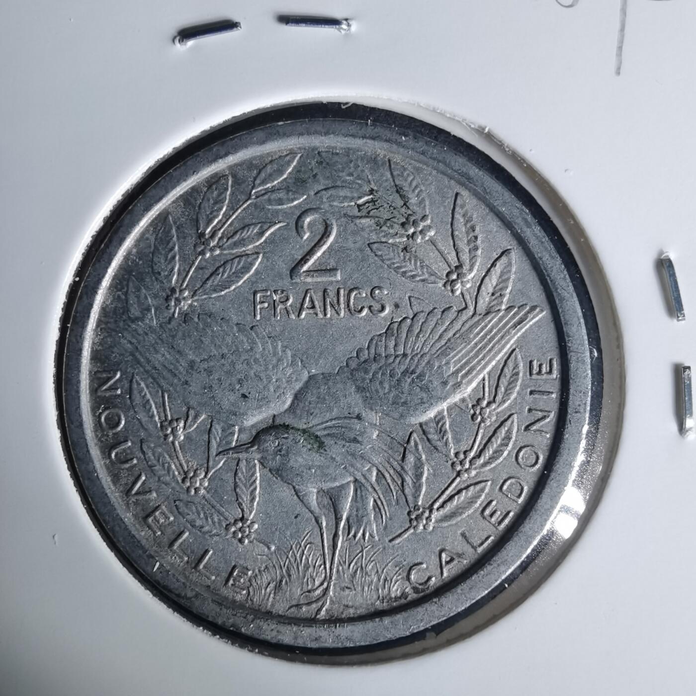 沼泽如烟--第1015场 法属新喀里多尼亚1949年2法郎