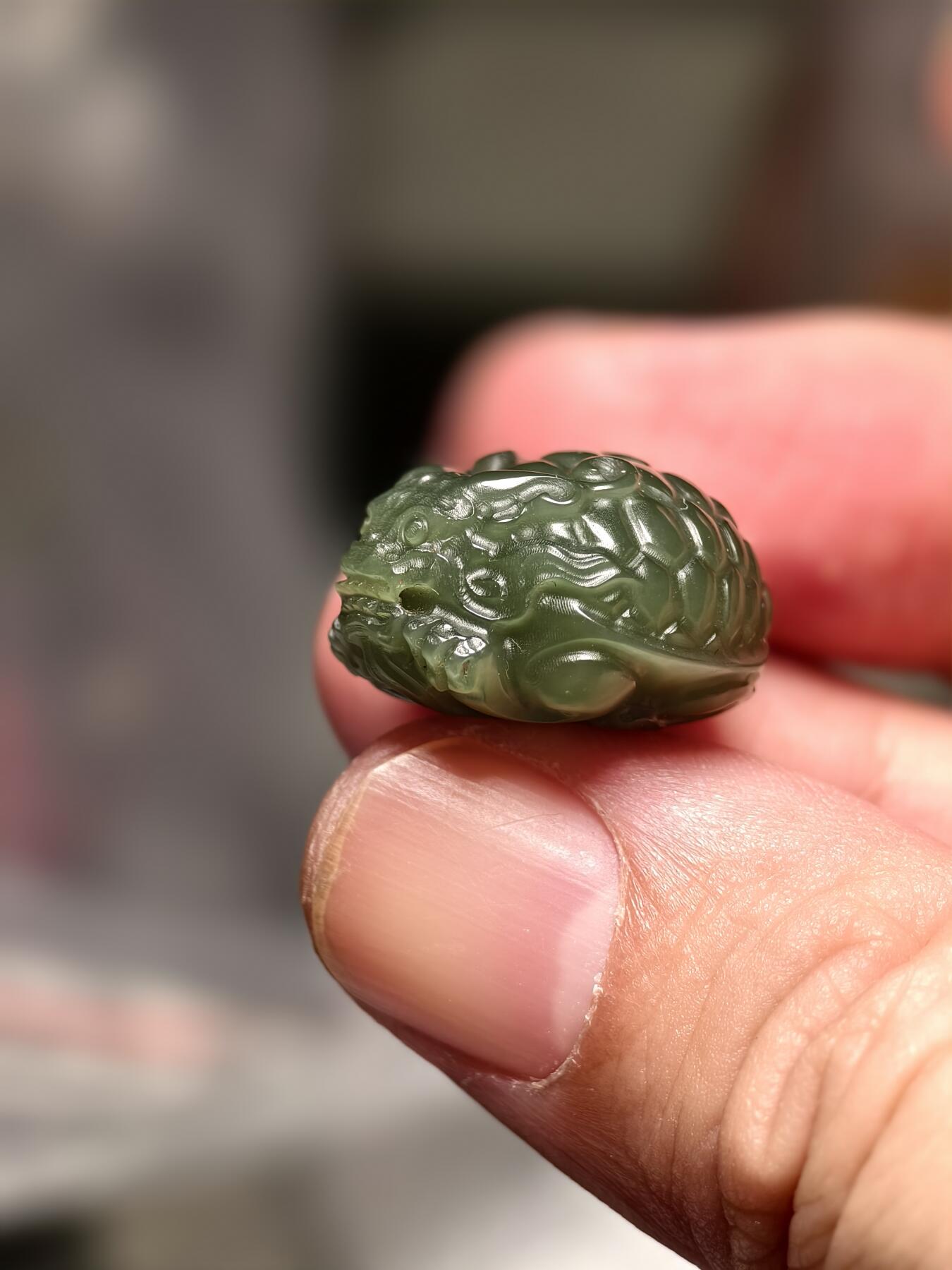 抚柳草堂-第十四期章牌钱币  奖章勋章限时免佣 满百包邮 放漏专场 和田玉小龙龟 和田玉雕刻小龙龟 玉质细腻雕刻精美 打灯无结构重7.8g Q萌可爱 支持国检永久保真 