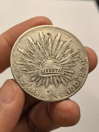 博洋堂世界钱币拍卖第163期（全场包邮） - 墨西哥1884年ZS JS版花边鹰洋