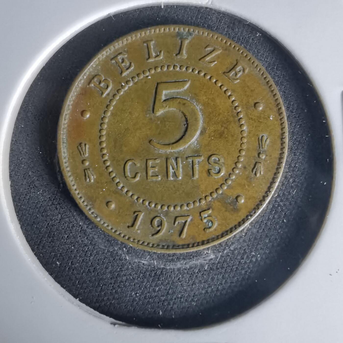 沼泽如烟--第1015场 伯利兹1975年五分