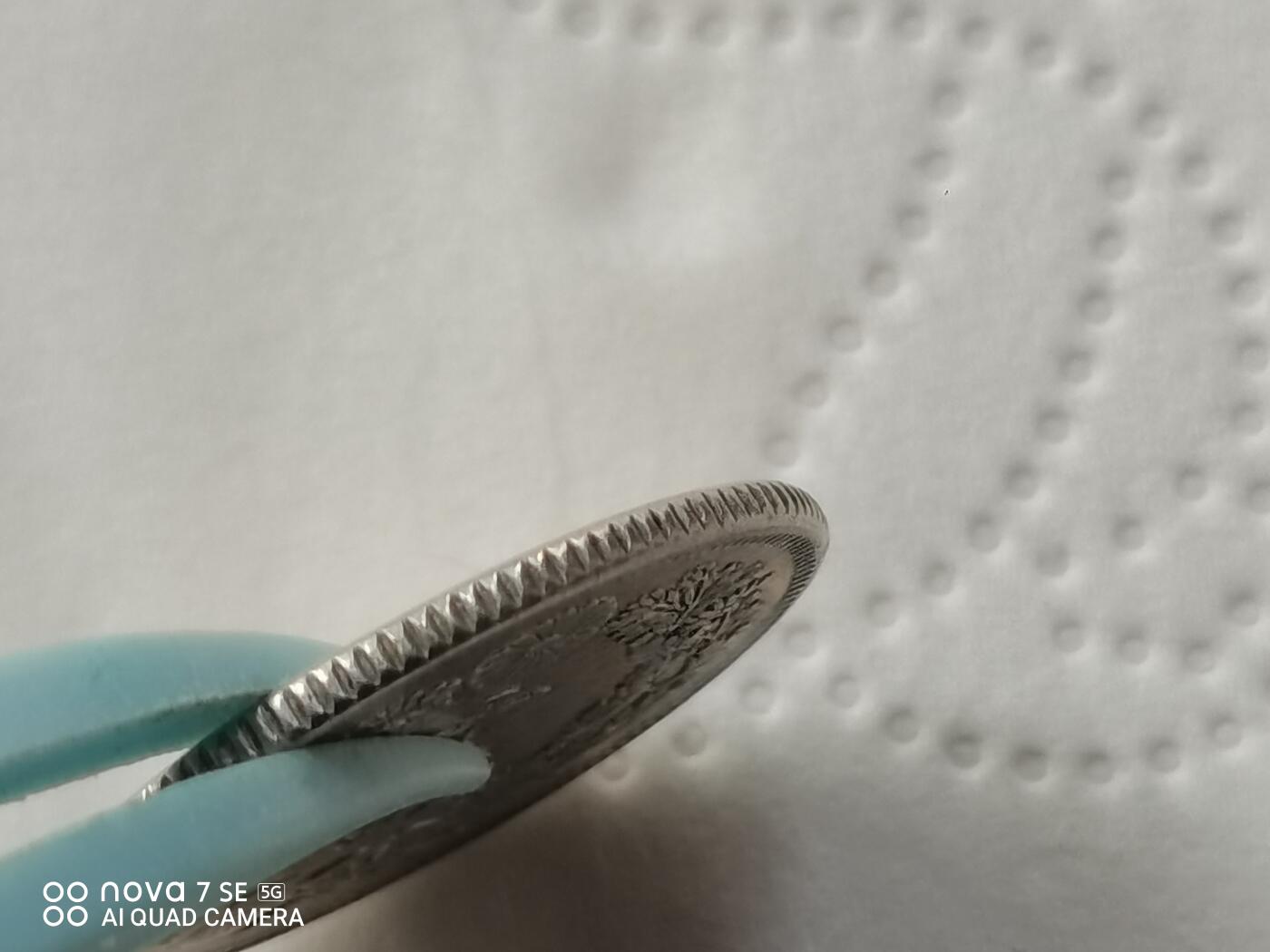 外国银币 日本明治四十三年旭日十钱银币