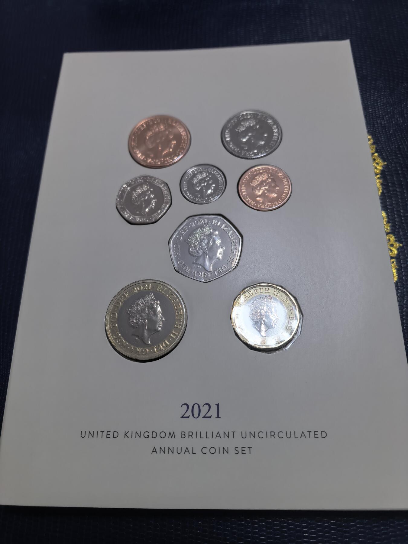 长老汇马年精选第七场拍卖 2021英国13枚普制套币卡装