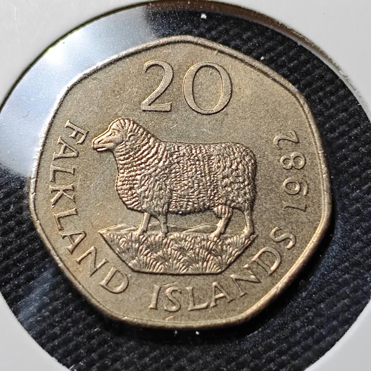 KK钱币收藏小铺   第402期 2月预留时间 周末发货  泽西20便士