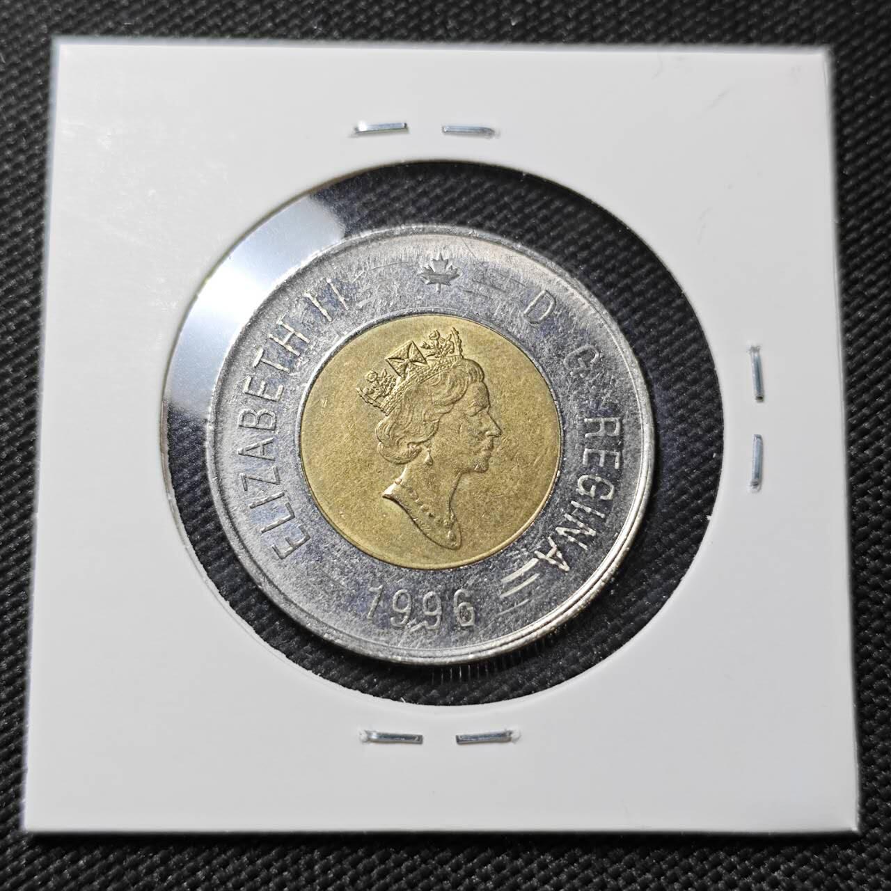 KK钱币收藏小铺   第401期 2月预留时间 周末发货  加拿大2元