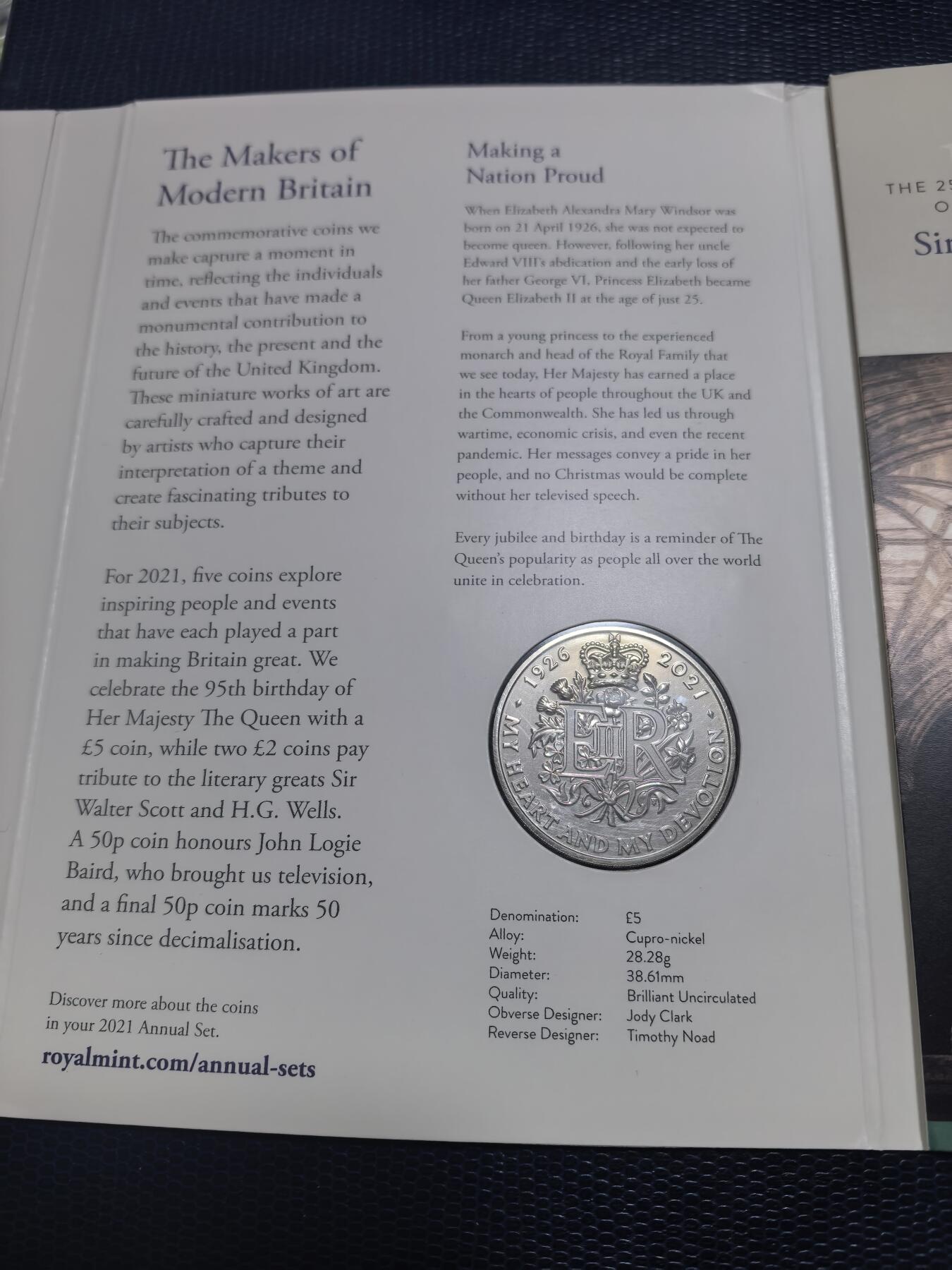 长老汇马年精选第七场拍卖 2021英国13枚普制套币卡装