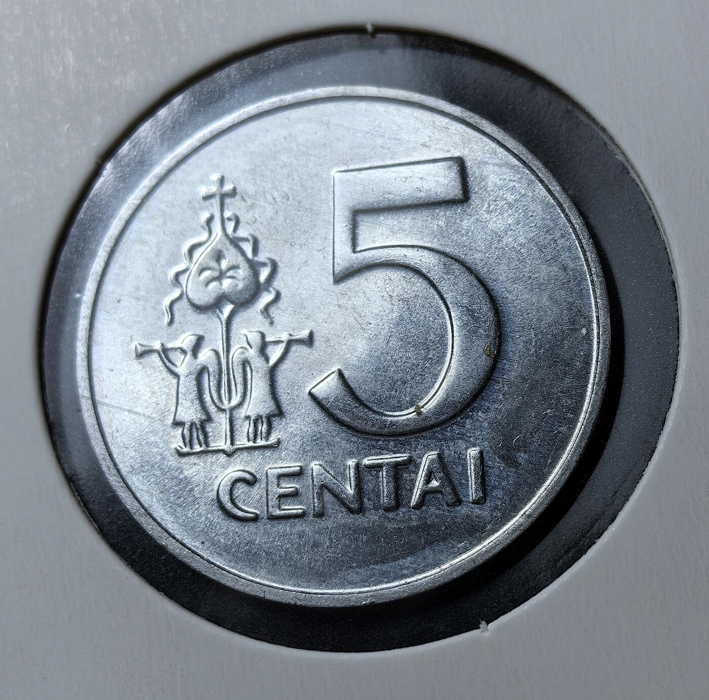 外国优质老铜币银币苏联纪念章，每周六晚九点倒数截拍，满百包邮可寄存，持续收拍 立陶宛1991年骑士5分，为立陶宛恢复独立后首批流通币，正面是立陶宛国徽 “维蒂斯骑士”，背面标注面值，为立陶宛立特辅币，见证其脱离苏联、重建货币体系的历史节点。