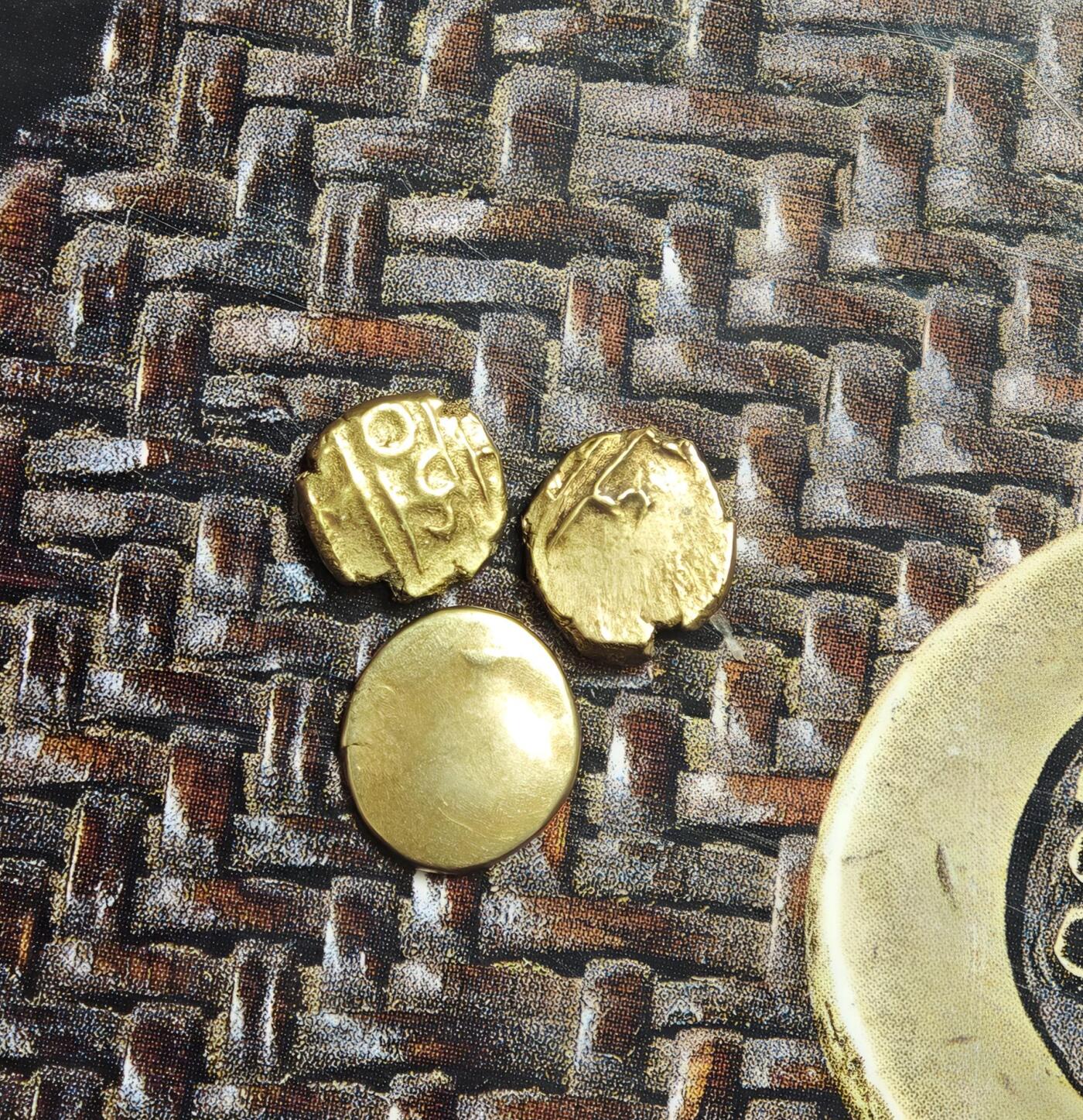 2026年3月捡漏拍 印度法兰金币一组3枚