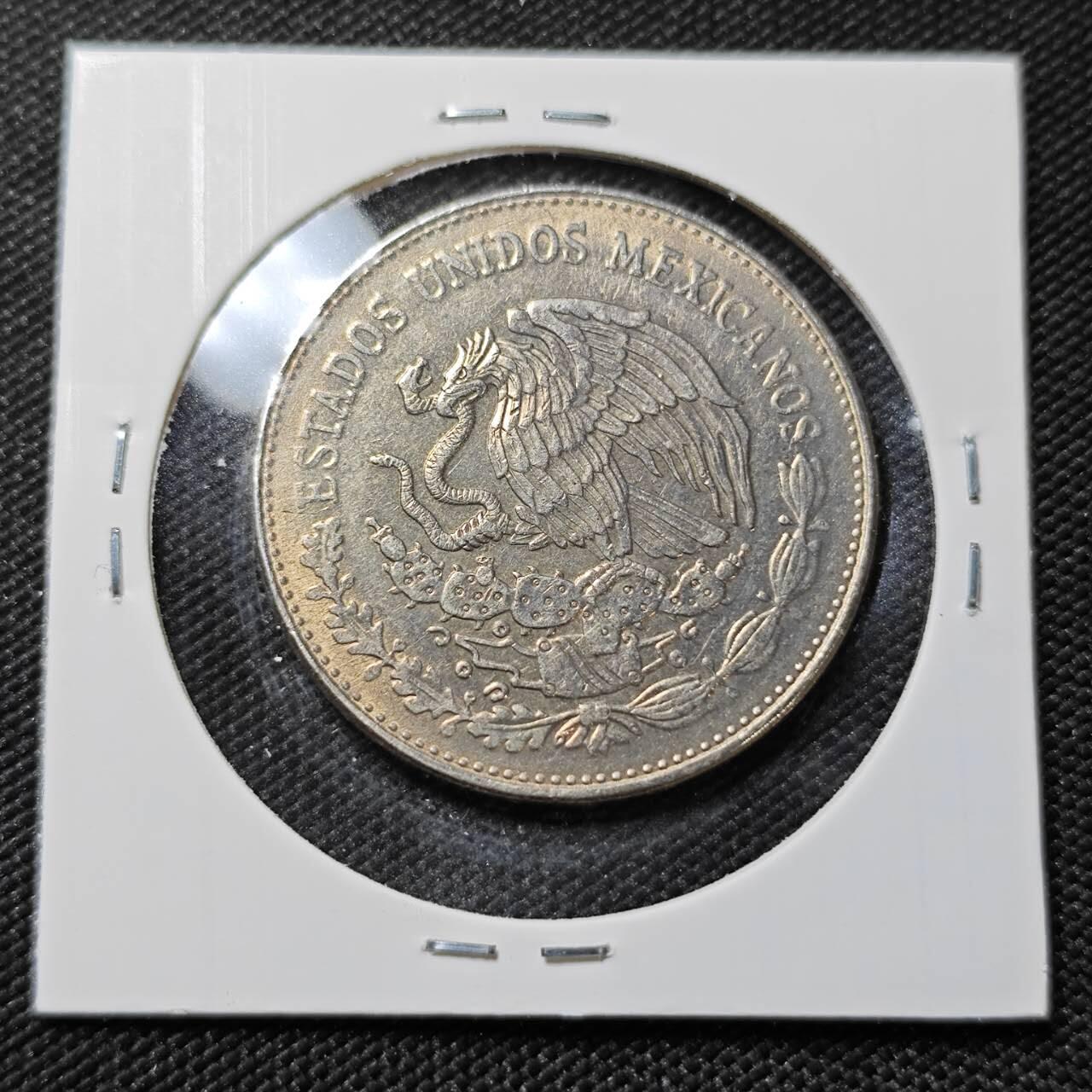 KK钱币收藏小铺   第401期 2月预留时间 周末发货  墨西哥20比索