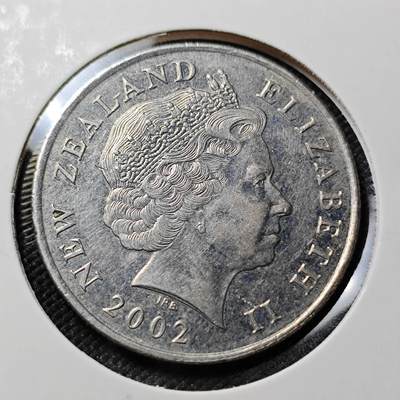 KK钱币收藏小铺   第401期 2月预留时间 周末发货 -  2002新西兰50分