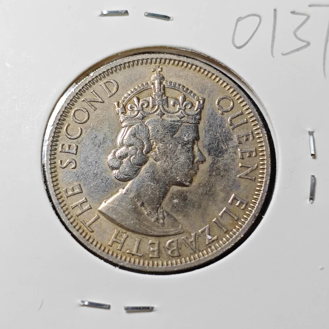 KK钱币收藏小铺   第401期 2月预留时间 周末发货  1961英属马来亚50分