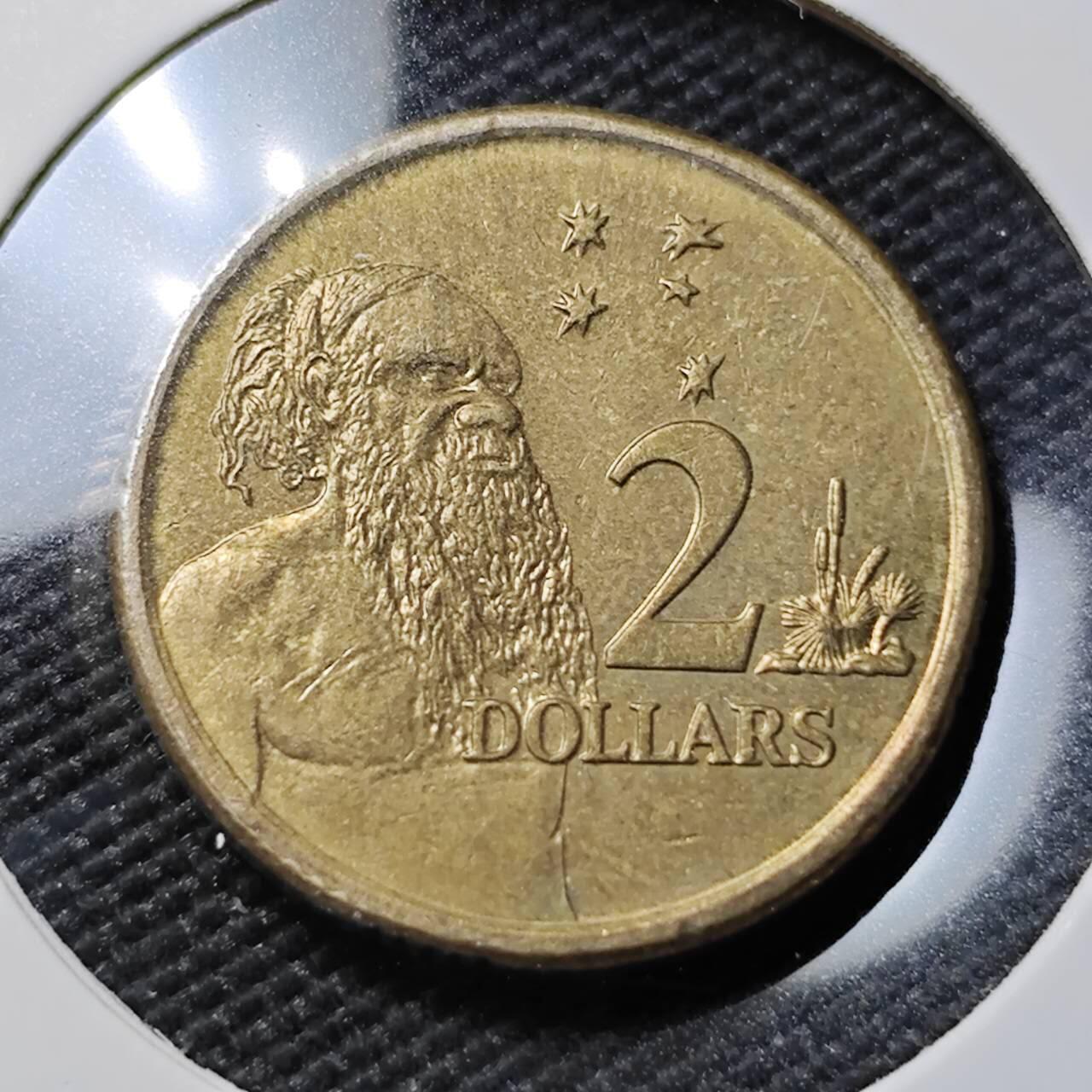 KK钱币收藏小铺   第402期 2月预留时间 周末发货  澳大利亚2元