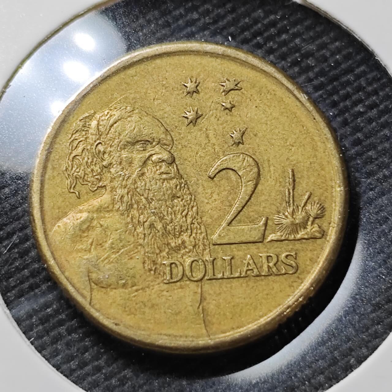 KK钱币收藏小铺   第401期 2月预留时间 周末发货  澳大利亚2元