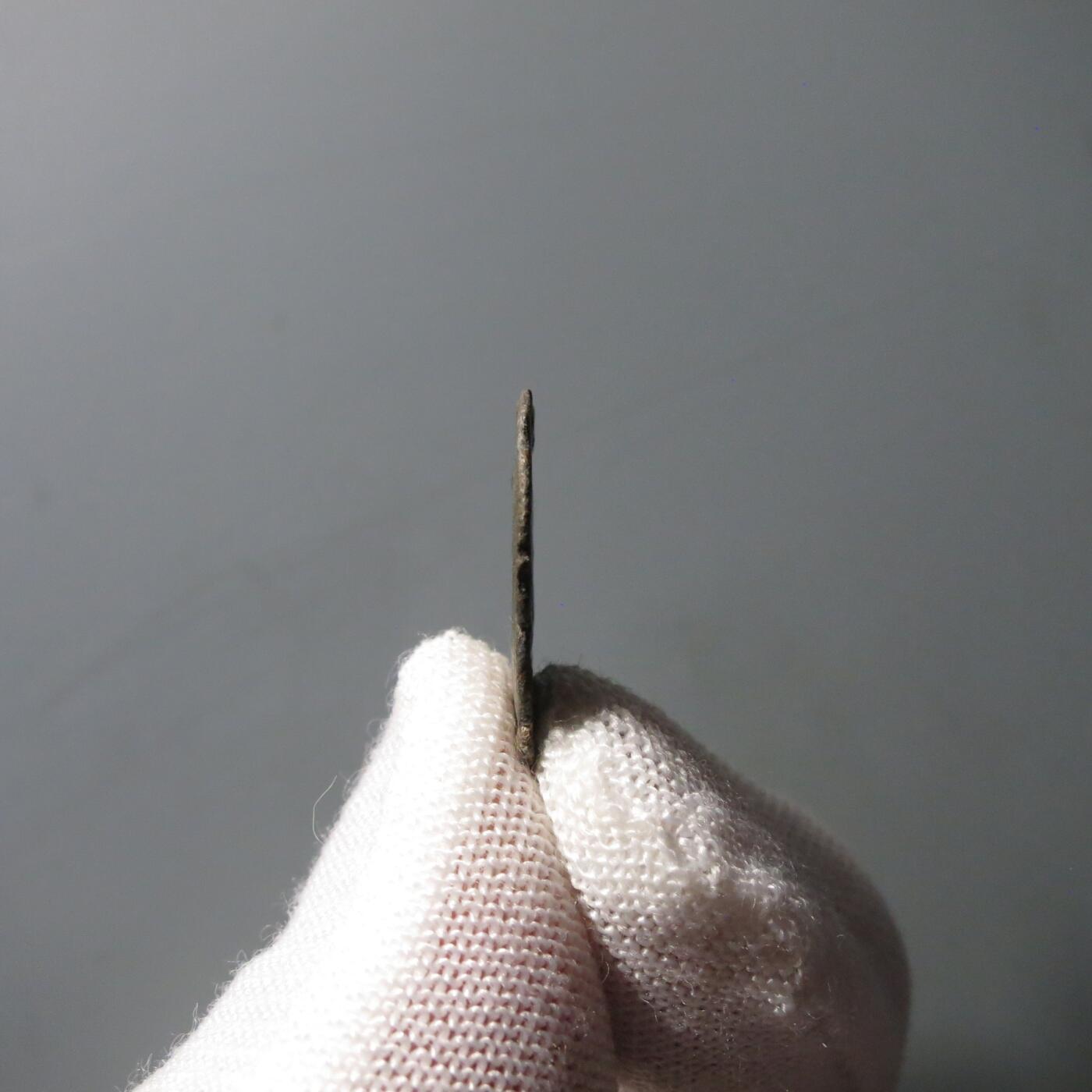 七河·世界世界币章杂件小拍（总第40期） （9）k670 大唐西域粟特币 昭武九姓·石国 索查克王铜币 华夏评级VF30