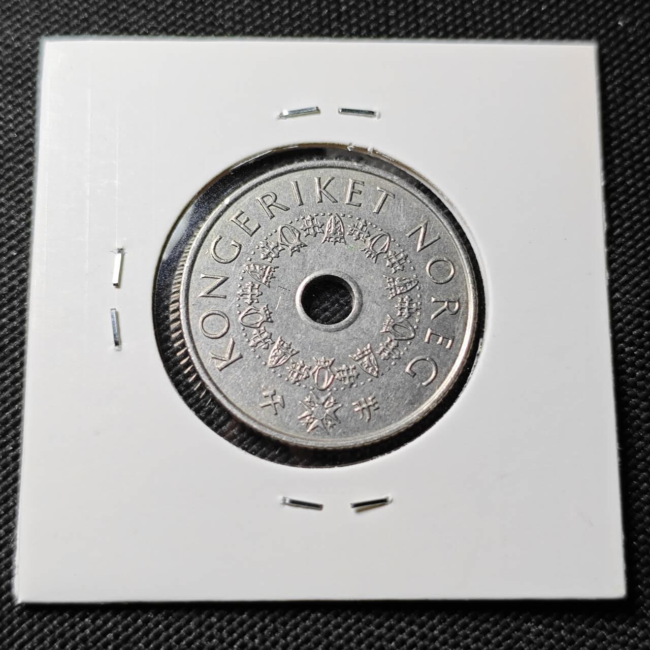 KK钱币收藏小铺   第401期 2月预留时间 周末发货  挪威5克朗