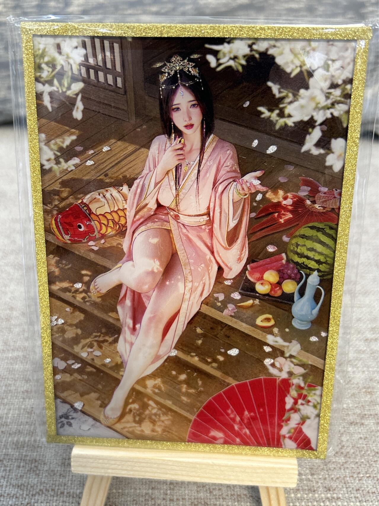 喜灰玩卡拍卖第五期，接拍品0佣金，欢迎送拍，释放现金流，让自己有资金可以购买更多喜欢的卡牌，让别的卡友能淘到更多心仪的卡牌 炎卡艺术馆 首批小批量色纸 刷子老师绘 大乔  