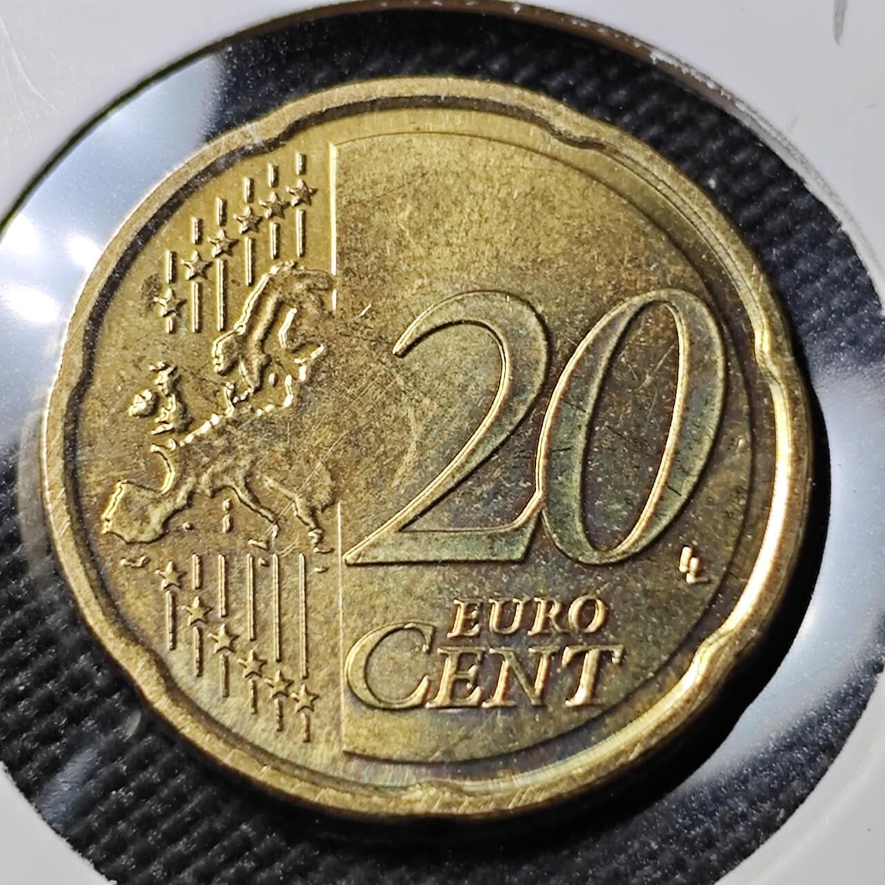 KK钱币收藏小铺   第401期 2月预留时间 周末发货 20 欧分