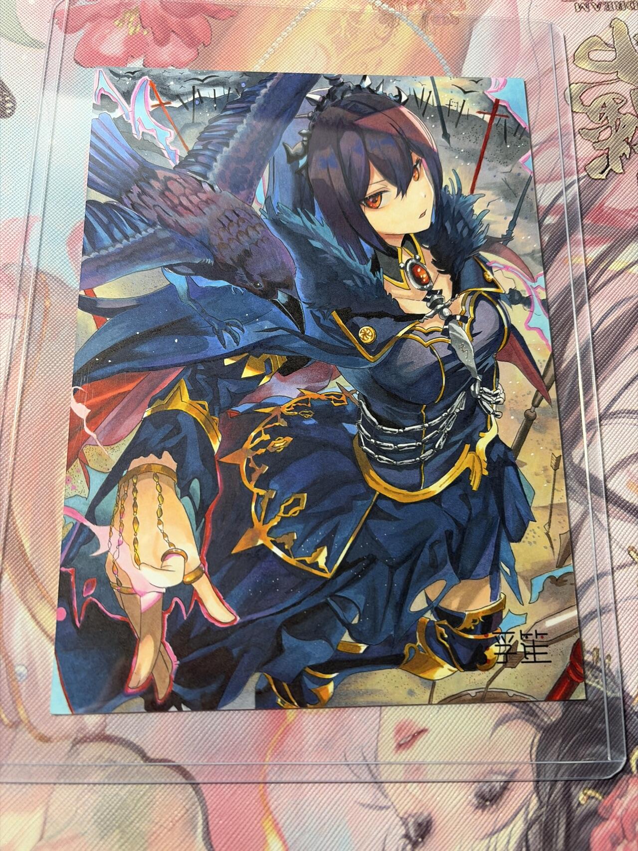 麦趣喜第三场 手绘专场 (3月13号周五晚上23点截拍，专注买家市场，福利拉满)  浮笙工作室 B6大小动漫手绘 带硬壳保护夹 125MM*176MM