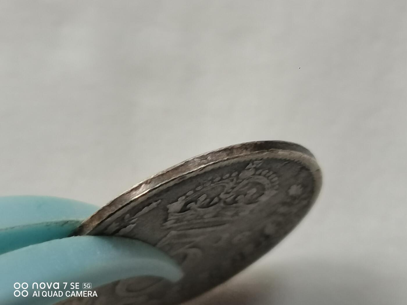 外国银币 1916年英国三便士银币