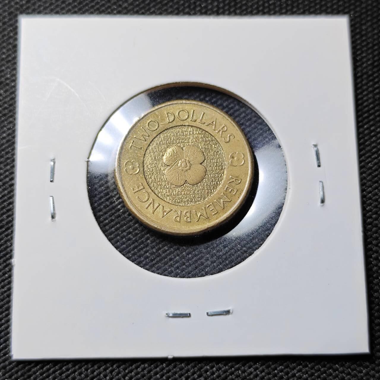 KK钱币收藏小铺   第402期 2月预留时间 周末发货  澳大利亚2元