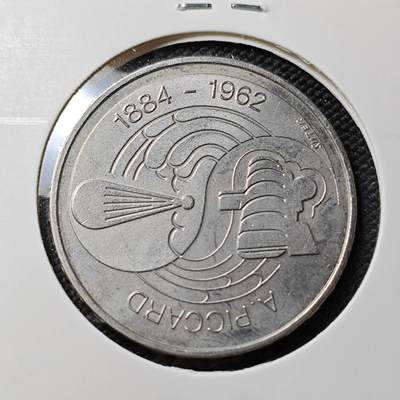 KK钱币收藏小铺   第402期 2月预留时间 周末发货 -  1984瑞士5法郎纪念币 不多见主题