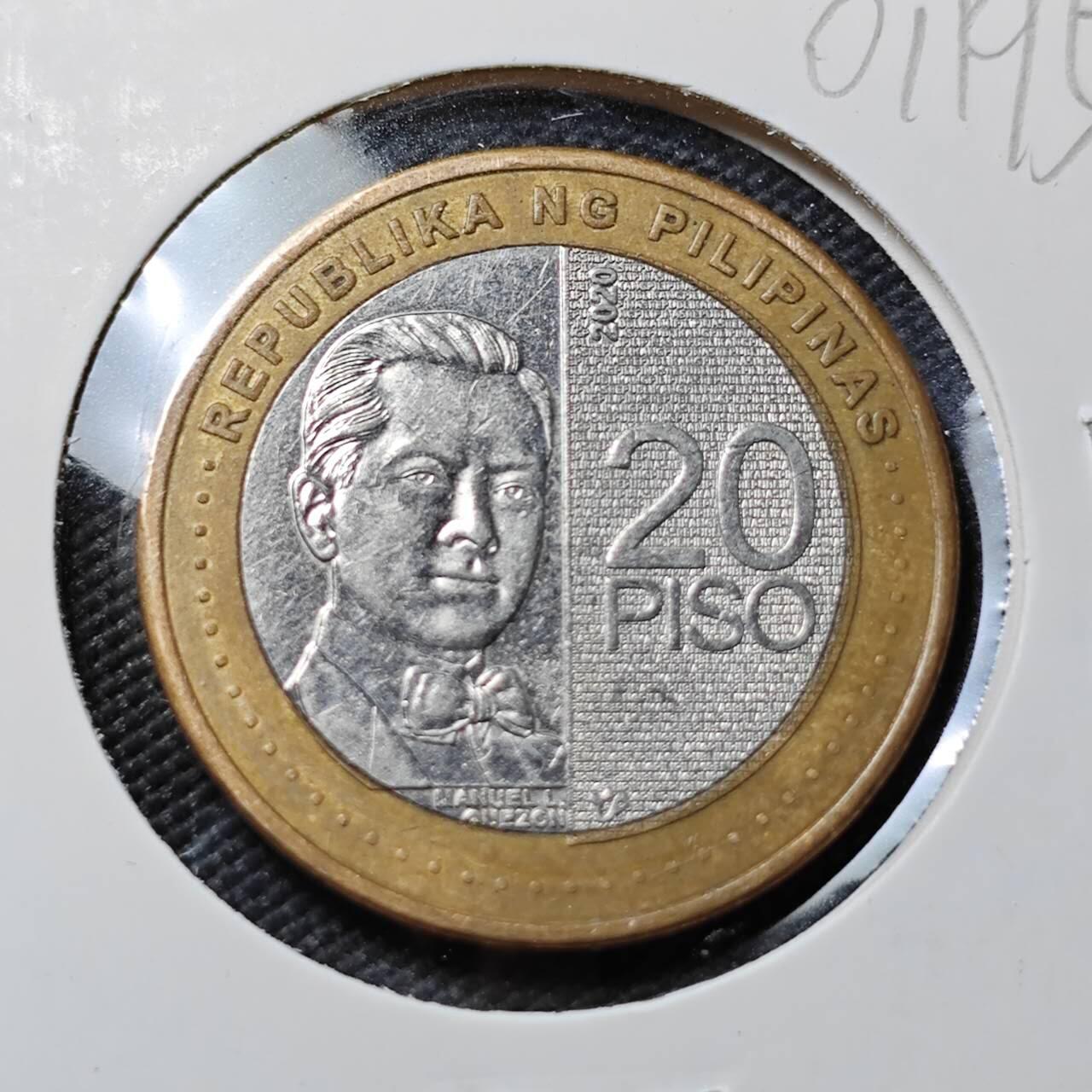 KK钱币收藏小铺   第401期 2月预留时间 周末发货  菲律宾20比索