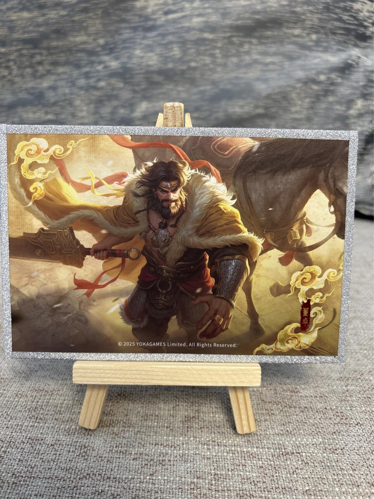 喜灰玩卡拍卖第五期，接拍品0佣金，欢迎送拍，释放现金流，让自己有资金可以购买更多喜欢的卡牌，让别的卡友能淘到更多心仪的卡牌 游卡 汉鼎春秋 董卓 色纸➕彩闪卡一张