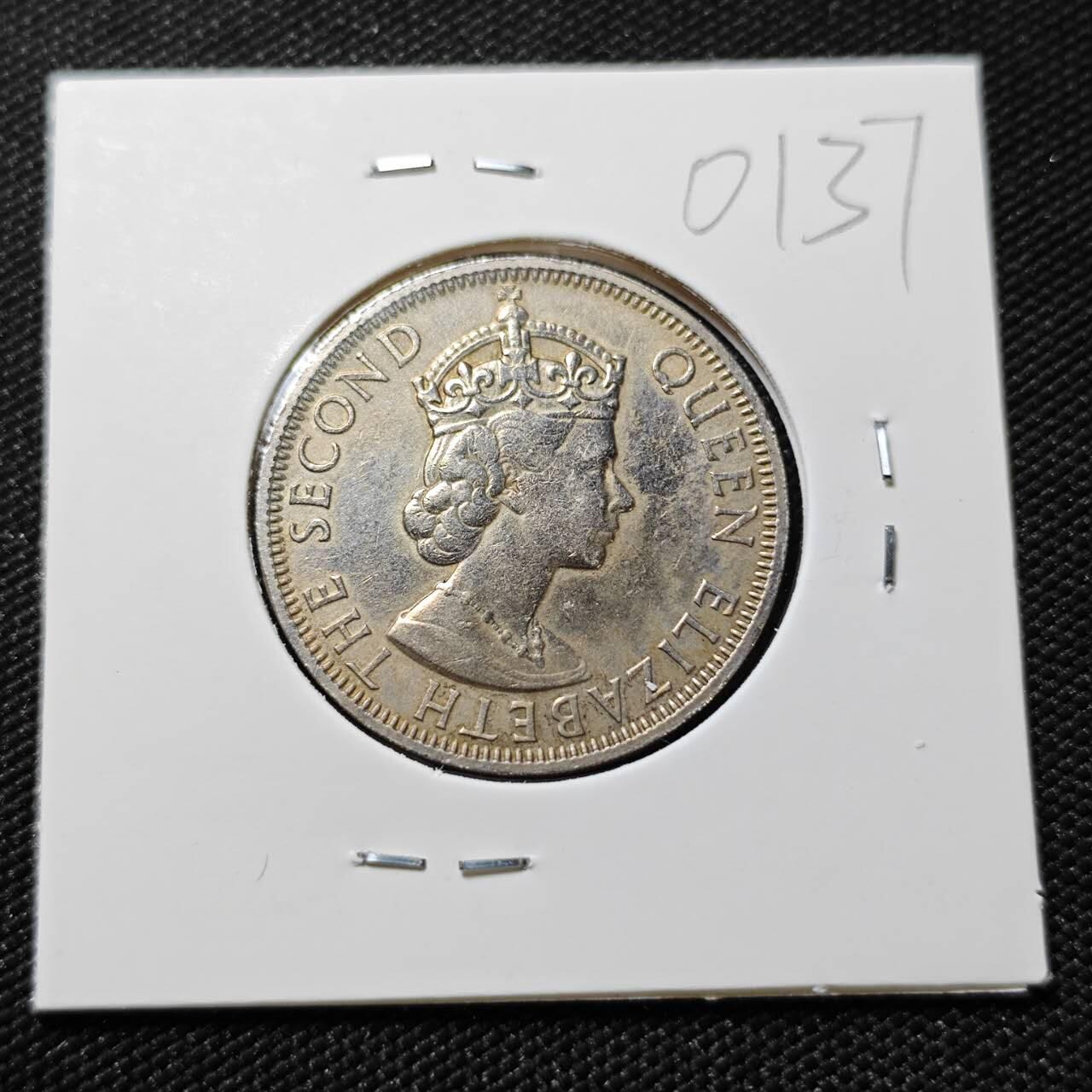 KK钱币收藏小铺   第401期 2月预留时间 周末发货  1961英属马来亚50分