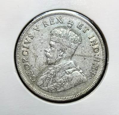 外国优质老铜币银币苏联纪念章，每周六晚九点倒数截拍，满百包邮可寄存，持续收拍 - 英属东非1924年1先令银币，是英国殖民统治时期的产物。正面为英王乔治五世头像，背面是非洲雄狮图案，它取代了此前流通的印度卢比和东非弗罗林，是殖民当局整合区域货币、强化经济控制的工具。