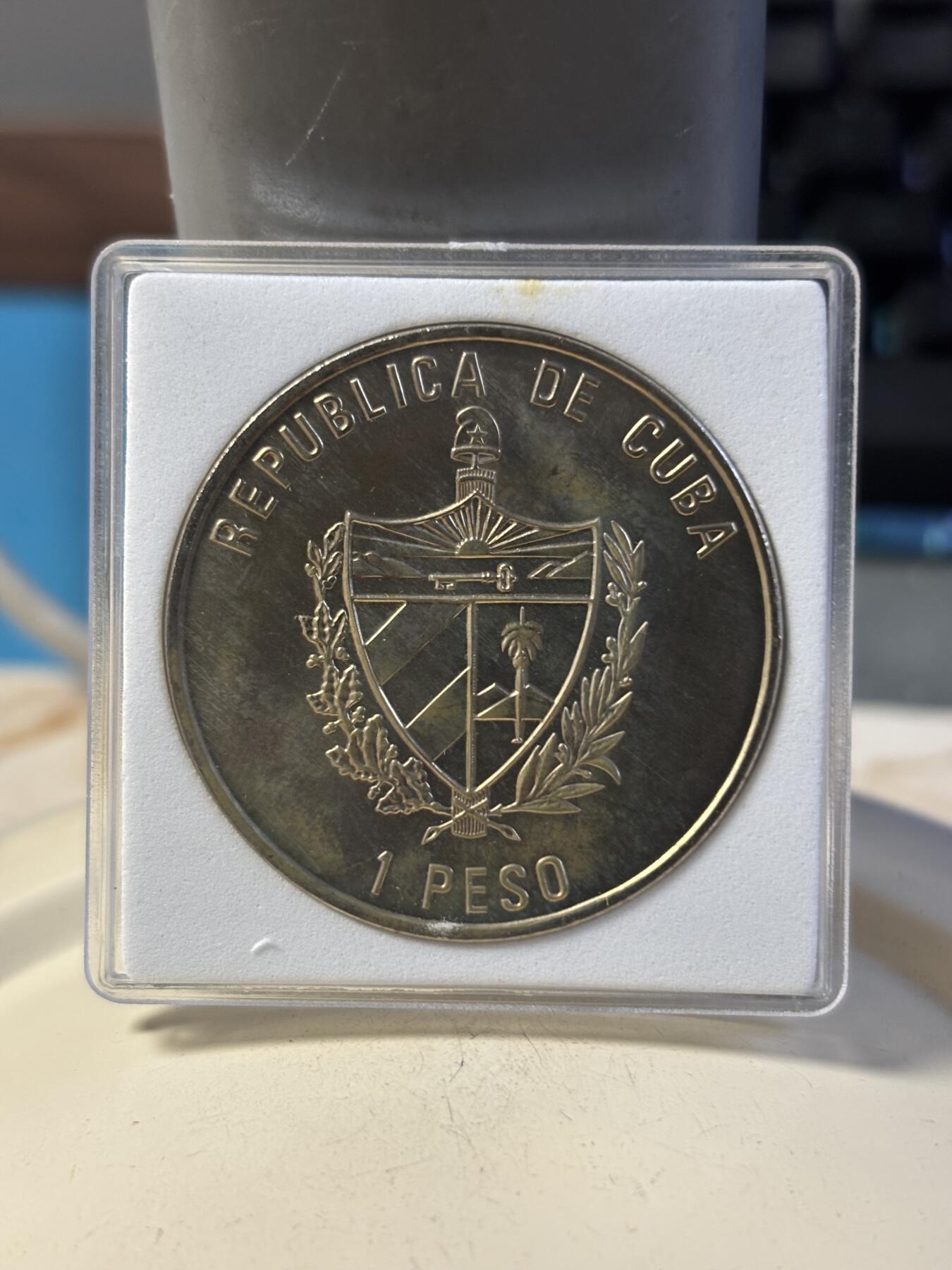 第192期拍卖 古巴2002年伟人共产主义马克思铜镍纪念币