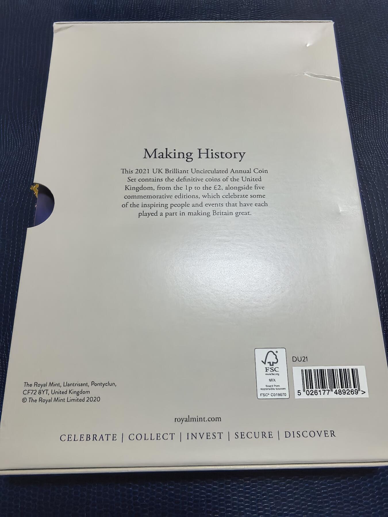 长老汇马年精选第七场拍卖 2021英国13枚普制套币卡装