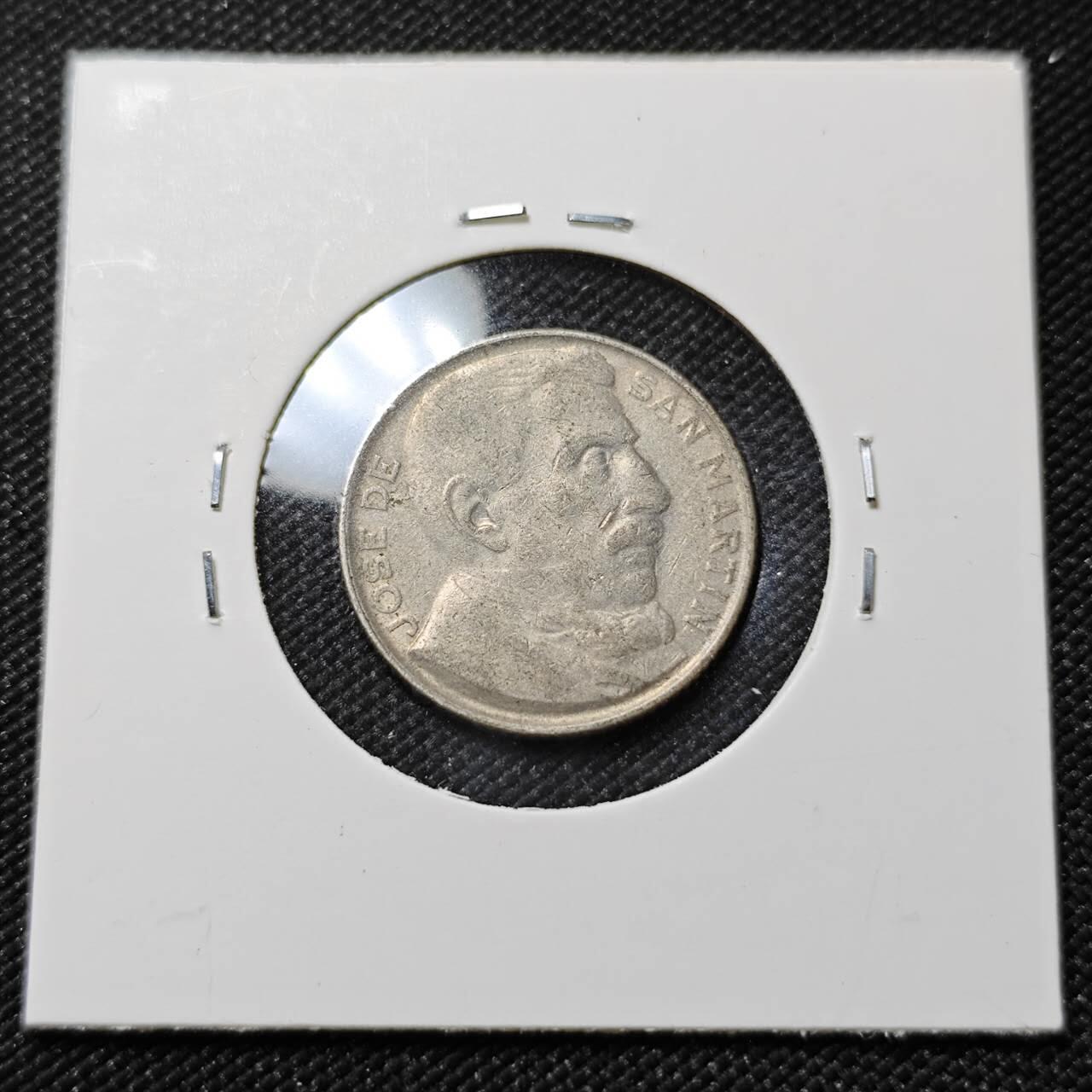 KK钱币收藏小铺   第401期 2月预留时间 周末发货  阿根廷20分纪念币