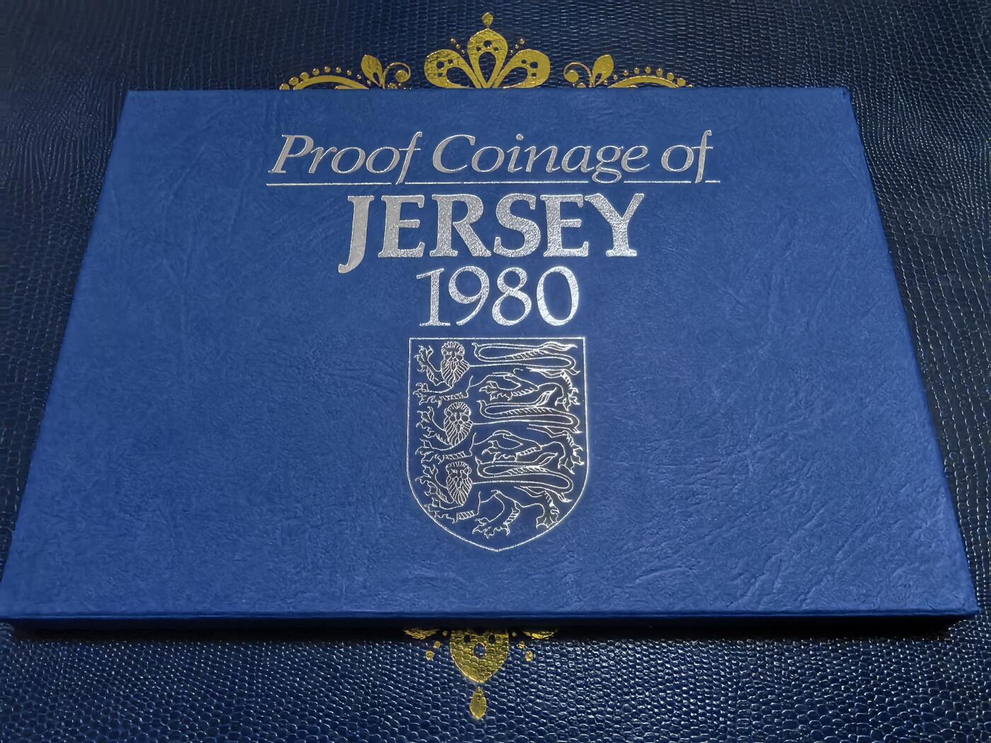 长老汇马年精选第七场拍卖 1980泽西6枚精制币套装，盒证全