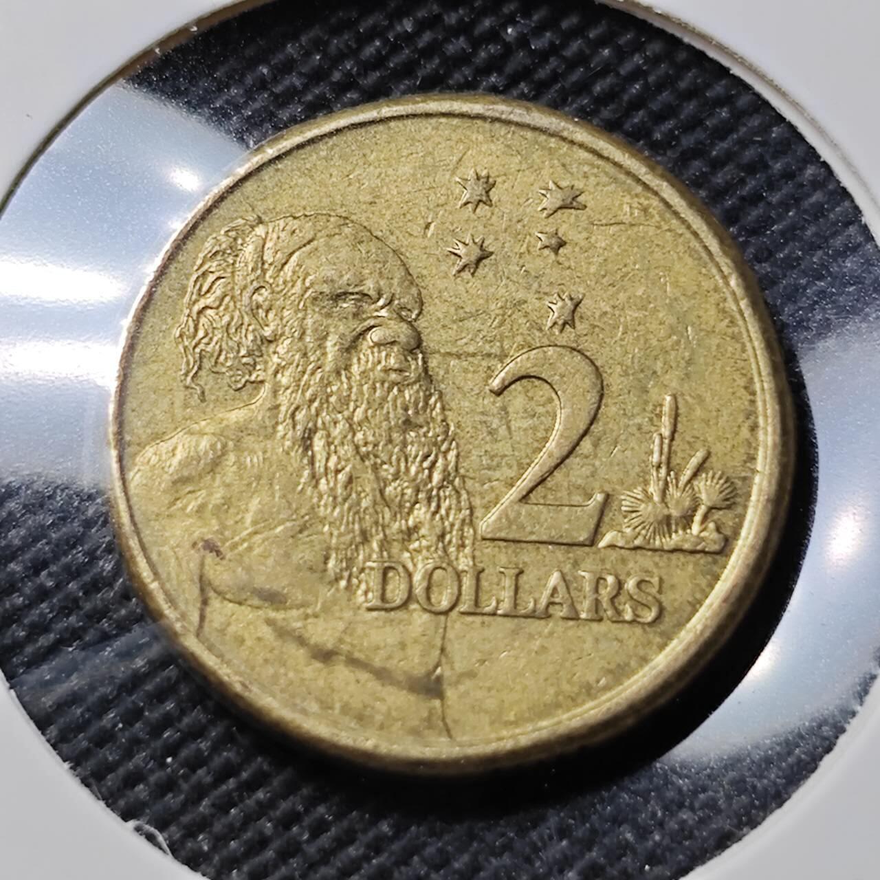 KK钱币收藏小铺   第401期 2月预留时间 周末发货  澳大利亚2元