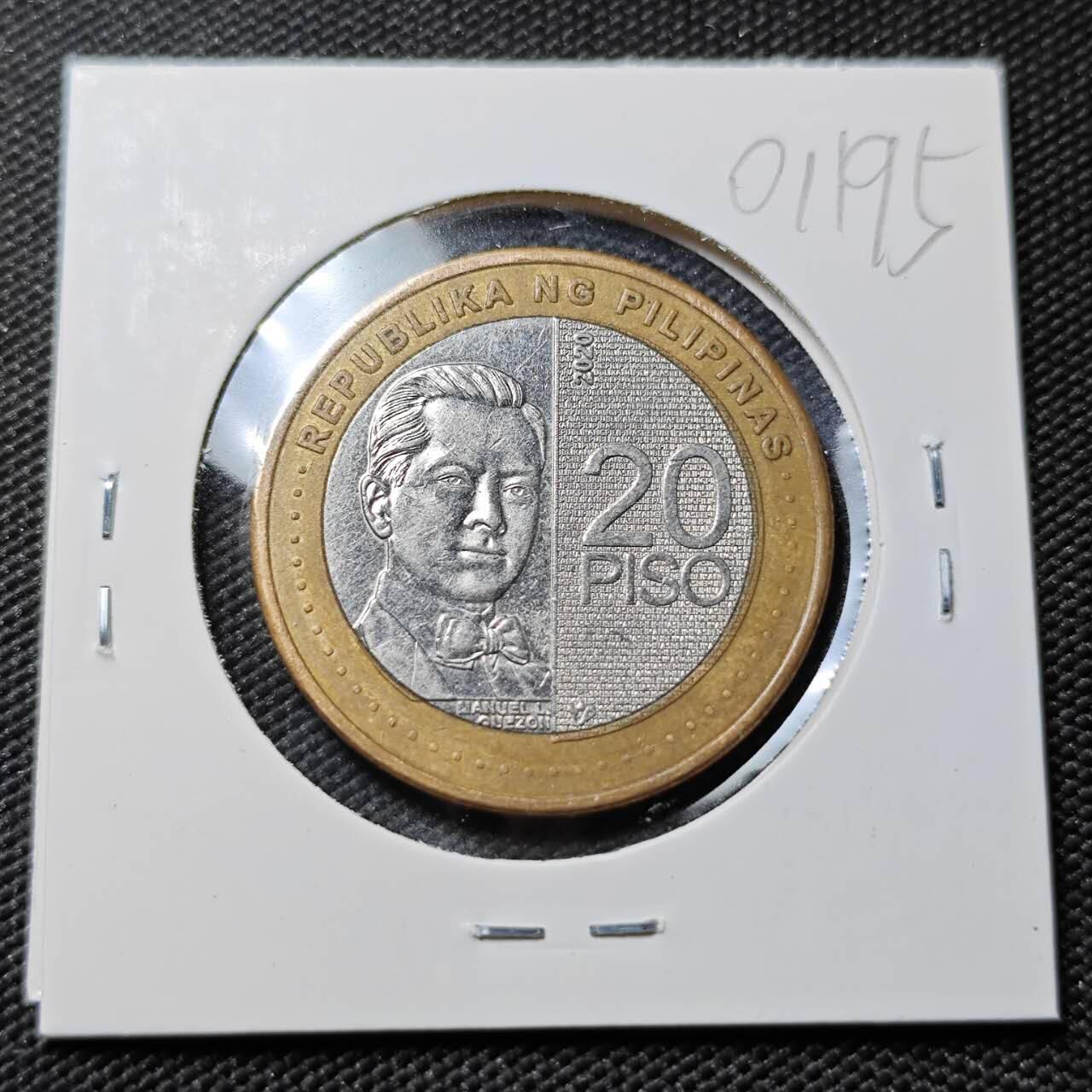 KK钱币收藏小铺   第401期 2月预留时间 周末发货  菲律宾20比索