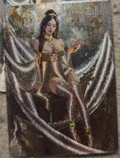 满赠PR！！龙虎卡牌-七七场（满200元包邮，无佣金，每周六结拍，欢迎送拍） - 冷烫粗闪2张 燎原 刷子妖姬传 杏仙