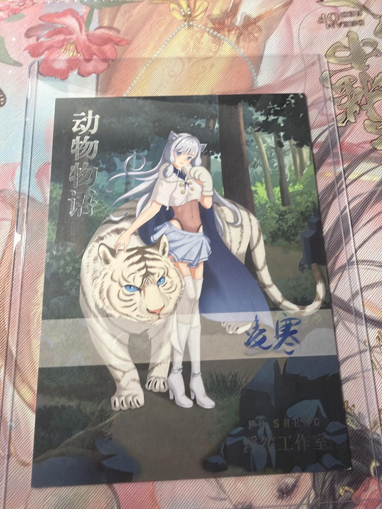 麦趣喜第三场 手绘专场 (3月13号周五晚上23点截拍，专注买家市场，福利拉满)  浮笙工作室 B6大小动漫手绘 带硬壳保护夹 125MM*176MM