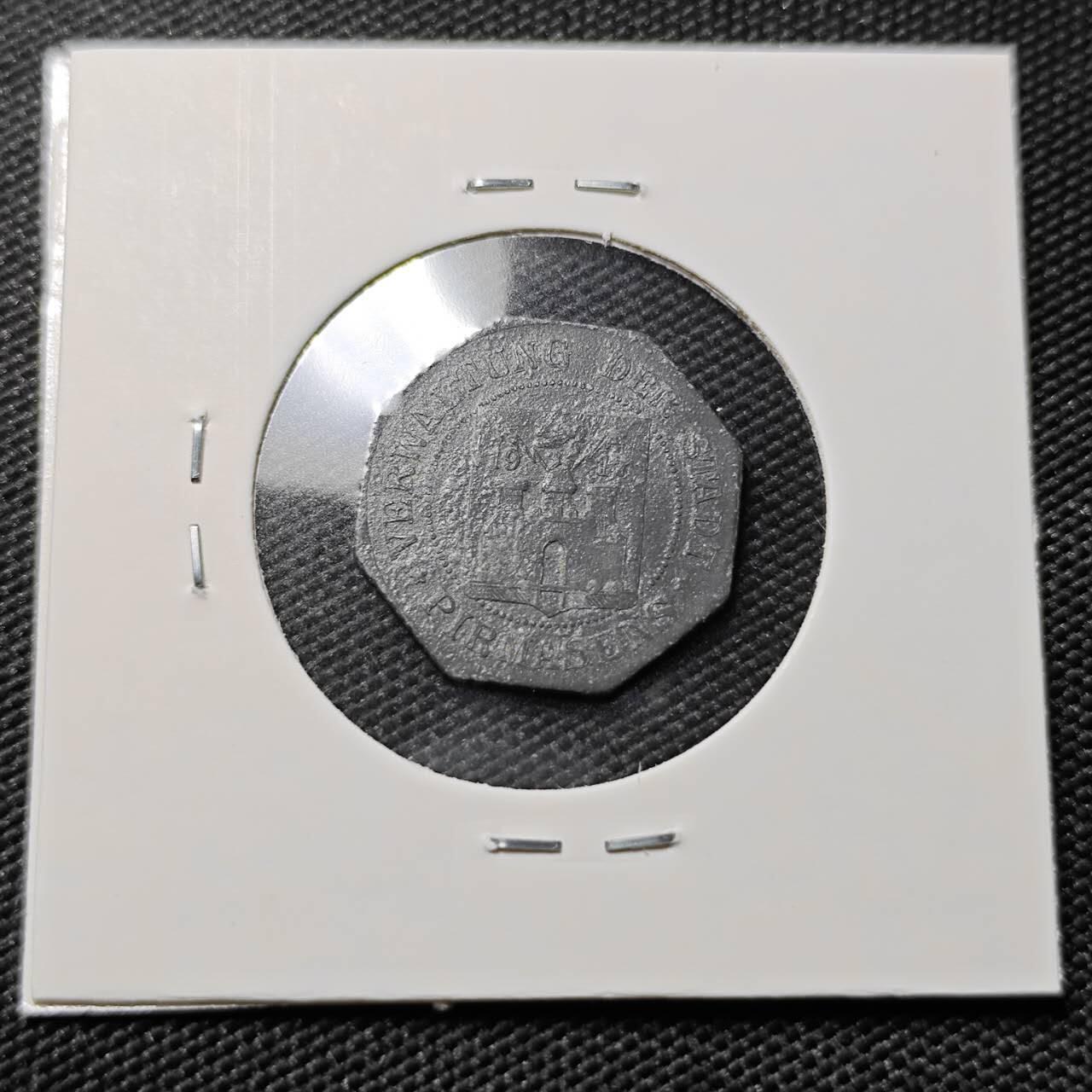 KK钱币收藏小铺   第402期 2月预留时间 周末发货  德紧5芬尼