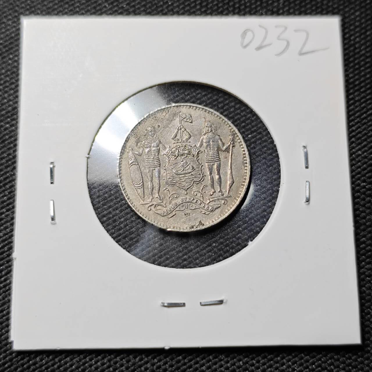 KK钱币收藏小铺   第402期 2月预留时间 周末发货  1935英属北婆罗洲1分