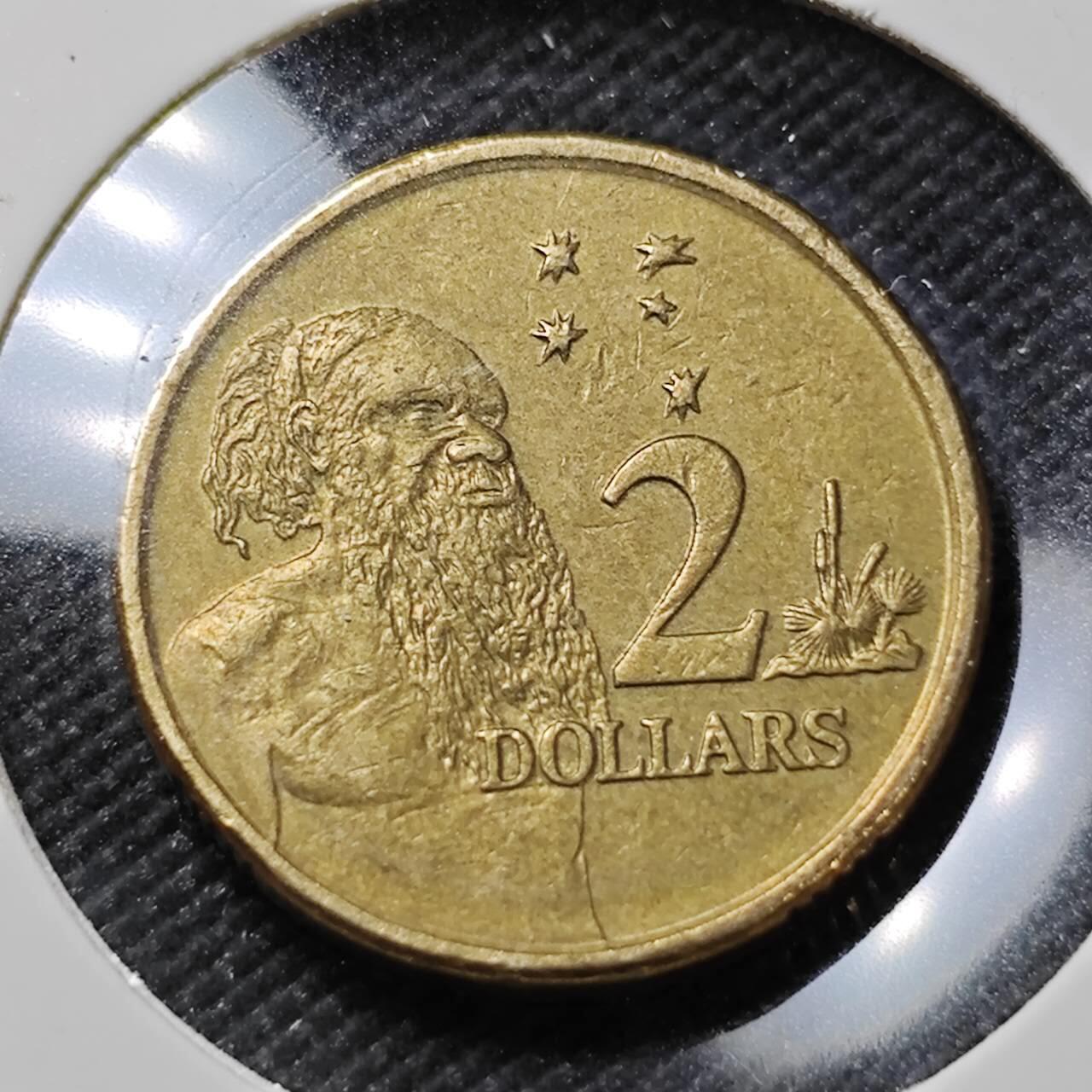 KK钱币收藏小铺   第401期 2月预留时间 周末发货  澳大利亚2元